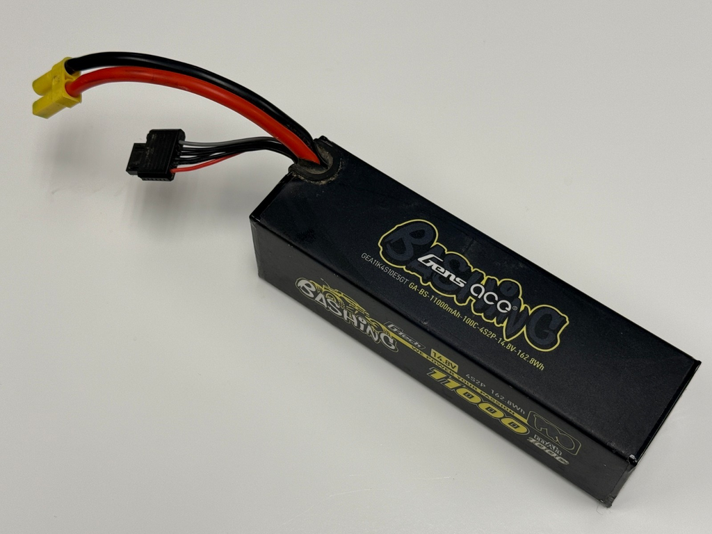 Gens Ace Bashing Pro 4s 14.8v 100C 11000mah Lipo Battery With EC5 Plug For ARRMA