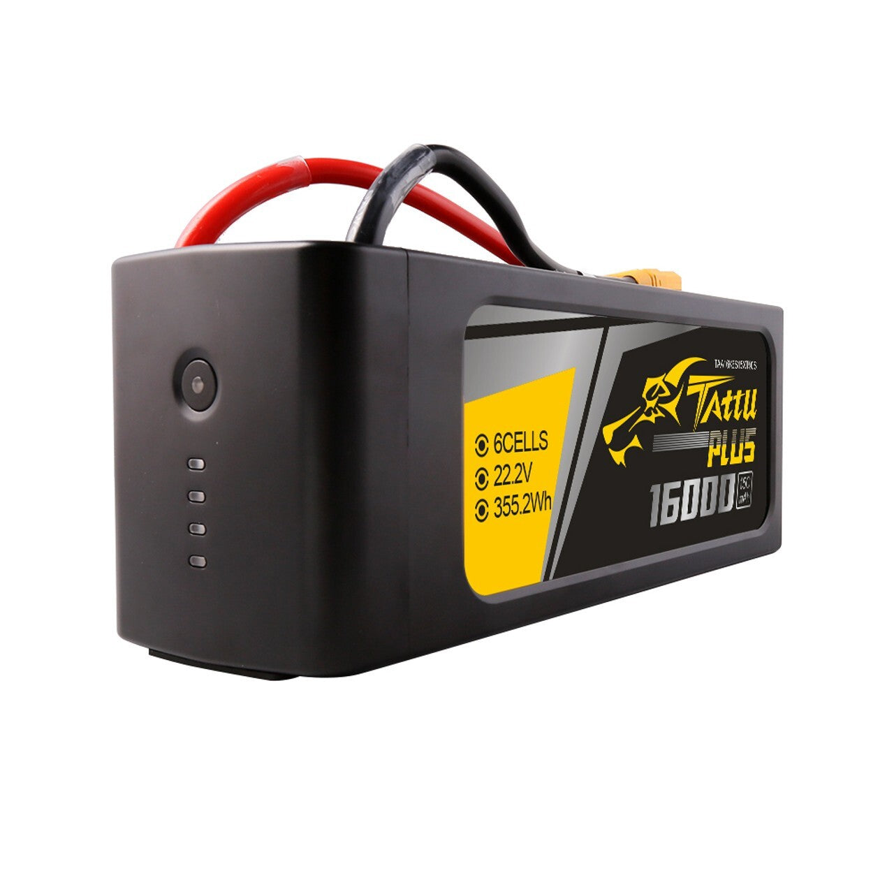 Tattu Plus 16000mAh 6S 15C 22.2V RC Drone Lipo Battery Pack with XT90S XT90