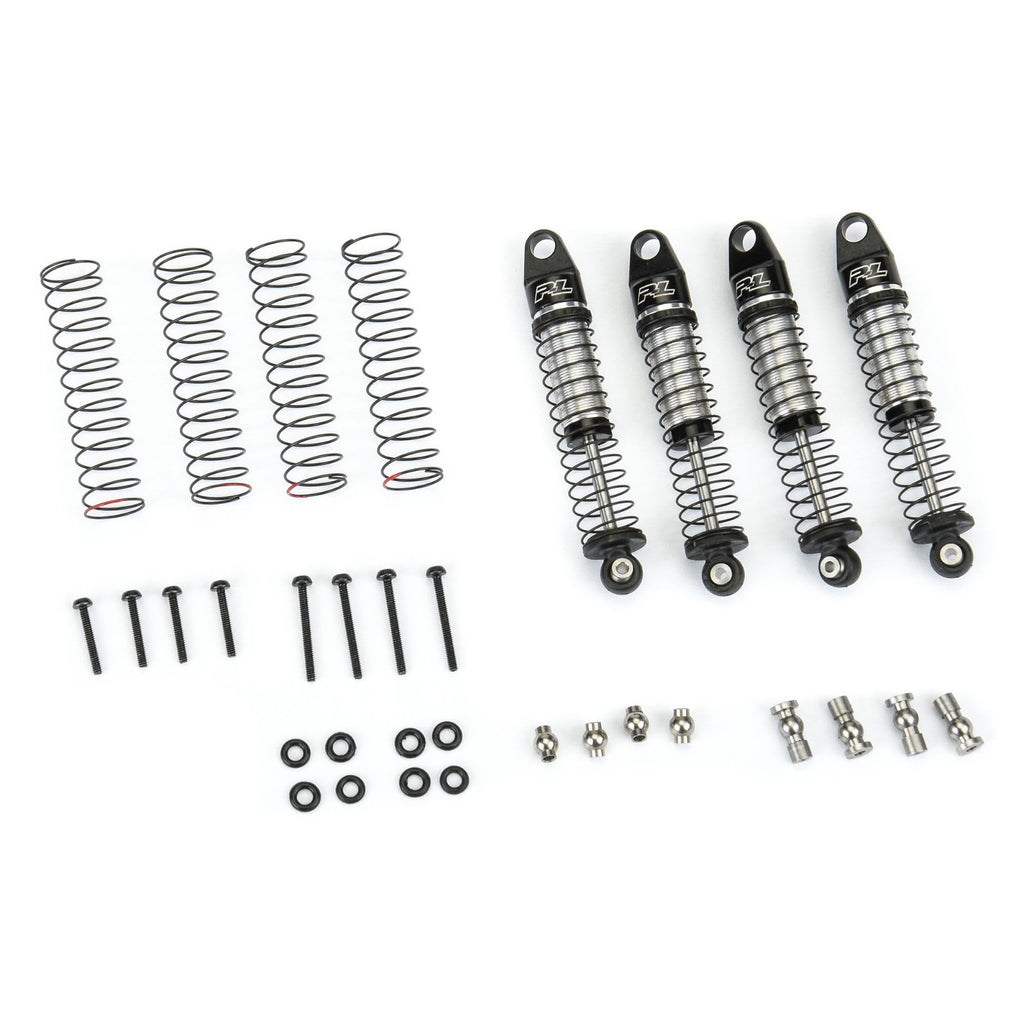 ProLine PRO639100 639100 Big Bore Scaler Shocks 50mm 4 for Axial SCX24 & AX24