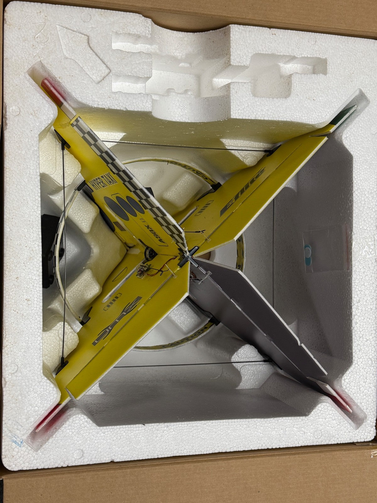 Rare Excellent Condition UMX Hyper Taxi Electric RC BNF Bind in Fly Airplane