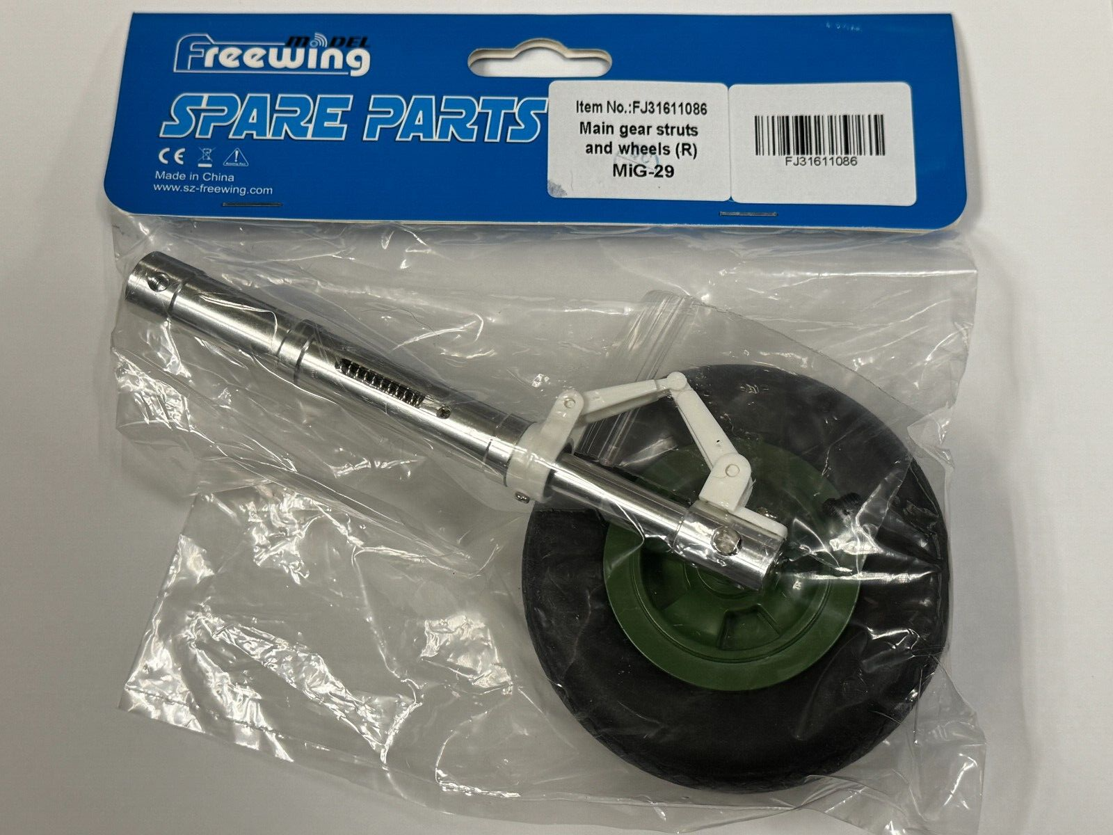 Freewing 80mm EDF MiG-29 Main Landing Strut and Wheel - Right FJ31611086