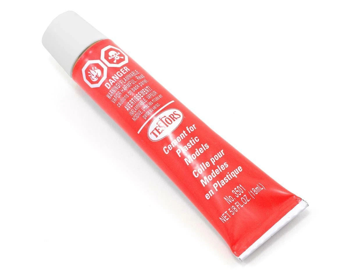 Testors Testor Plastic Model Cement Glue 5/8 oz TES3501X : AMT Monogram Revell