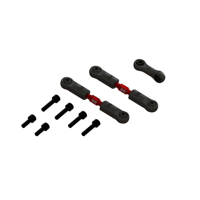 Arrma Adjustable Aluminum Steering Links (2) ARA340208 : Granite Typhon Grom
