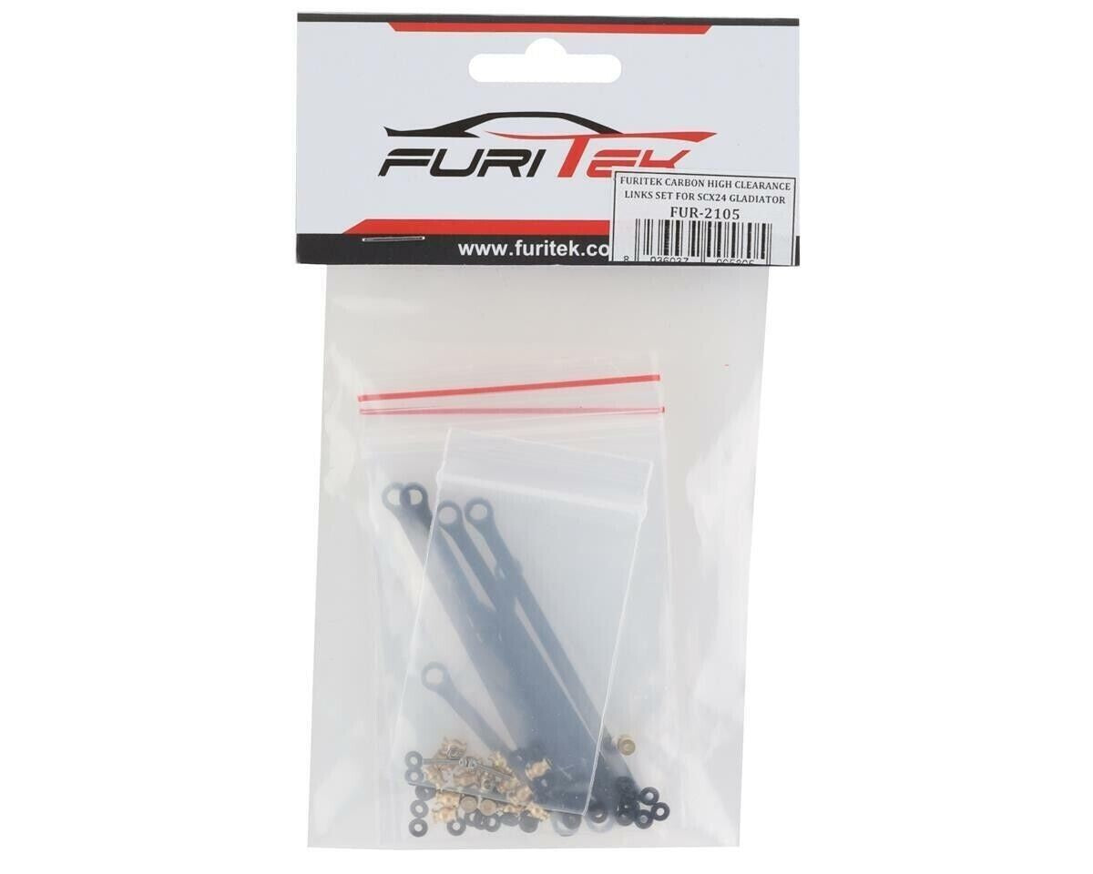 Furitek SCX24 High Clearance Carbon Fiber Links (AXI00005) FTK-FUR-2105 FRU2105