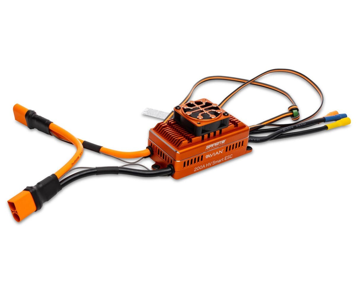 Spektrum RC Avian 200A 200 Amp HV Brushless Smart ESC 6S - 14S SPMXAE1200HV