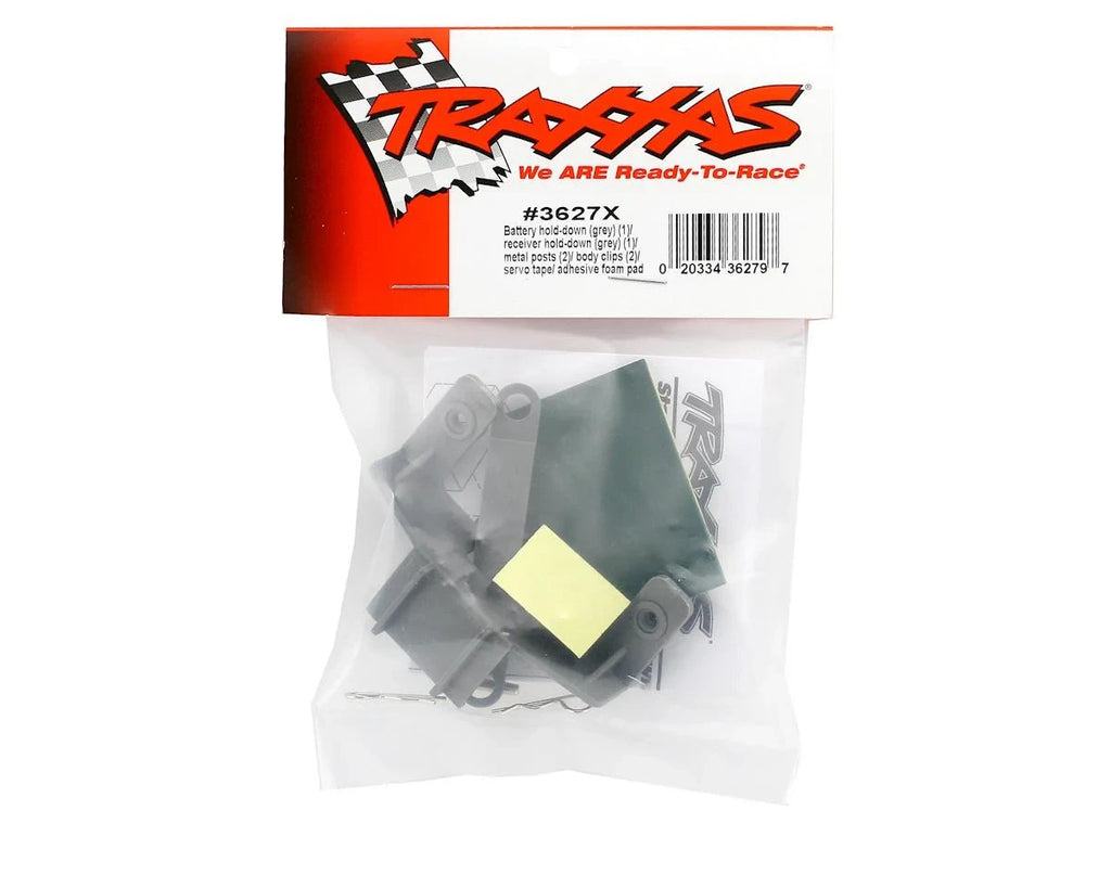 Traxxas 3627X Battery & Receiver Hold-Down Hardware Kit Stampede Bigfoot 2WD