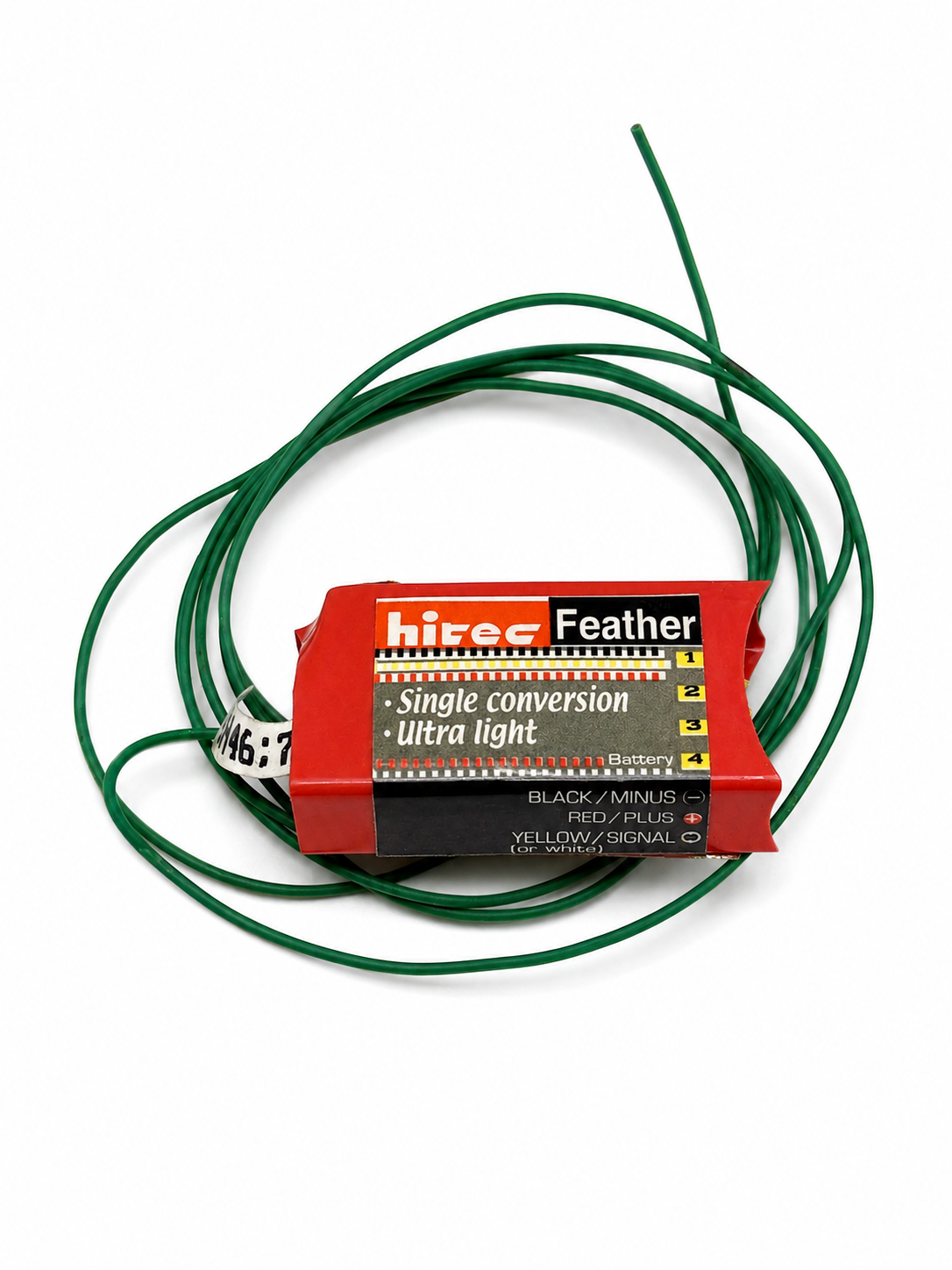 Excellent Hitec Feather 72mhz RC Remote Control Airplane Receiver : Futaba Hitec
