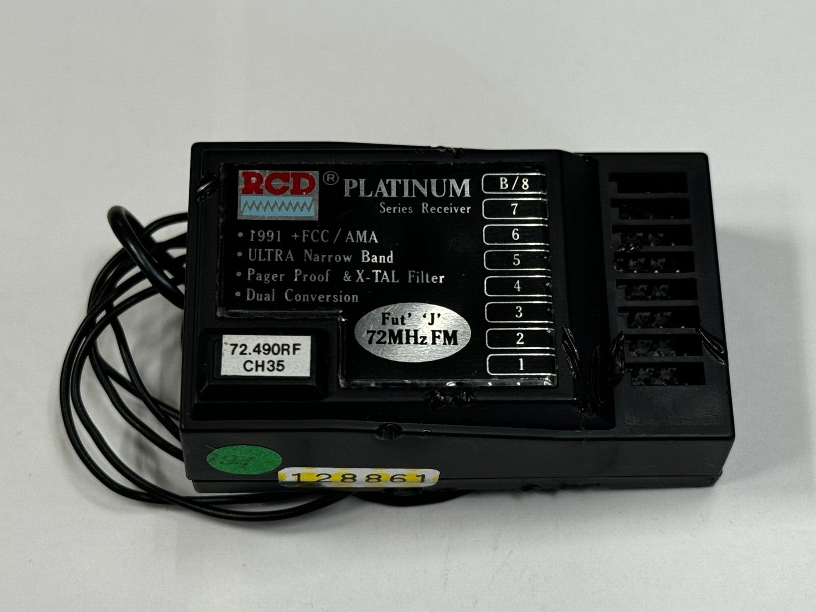 Excellent Hitec Negative Shift 72mhz RC Airplane Receiver : Futaba Hitec