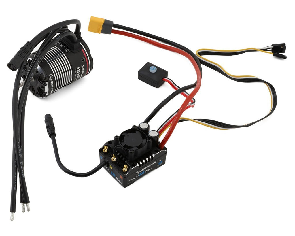 Hobbywing XeRun AXE Plus R3 FOC Brushless ESC 540L R2 2300Kv Combo HWA38020387