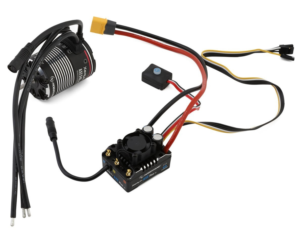 Hobbywing XeRun AXE Plus R3 FOC Brushless ESC 540L R2 2300Kv Combo HWA38020387