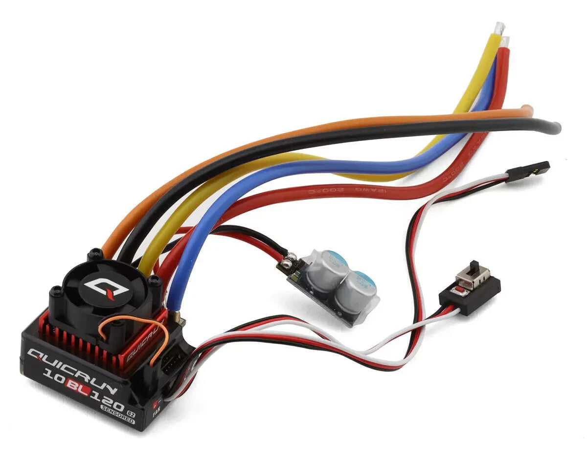 Hobbywing QuicRun 10BL120 G2 120A 1/10 Sensored Brushless ESC HWA30125002