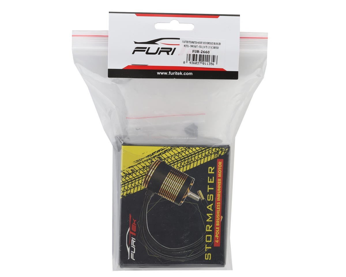 Furitek Stormaster 3650 1/10 Sensored Brushless Motor (4600kV) FUR-2660 FRU2660