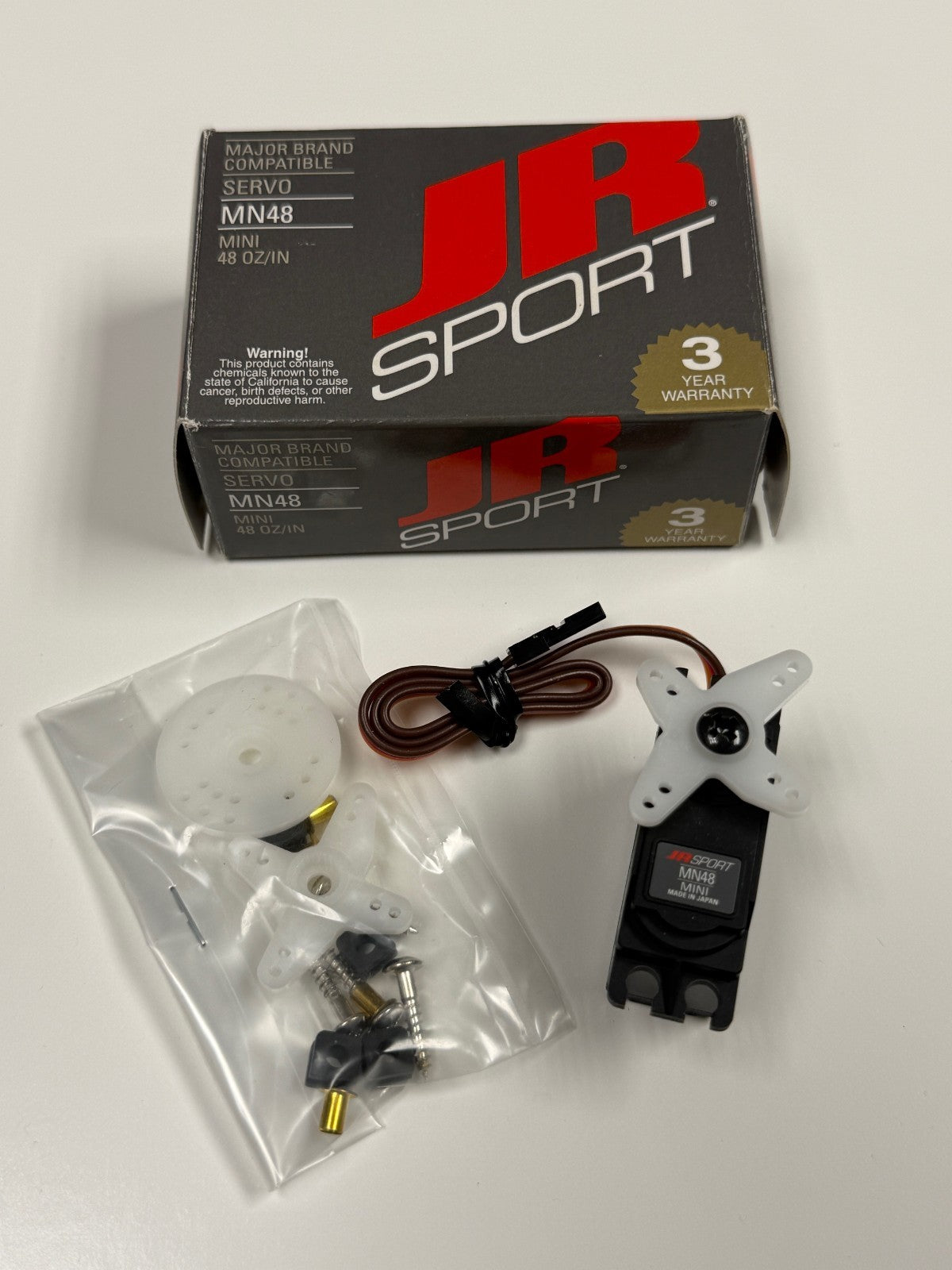New JR Sport MN48 MN 48 Mini RC Remote Control Airplane Servo JSP20040