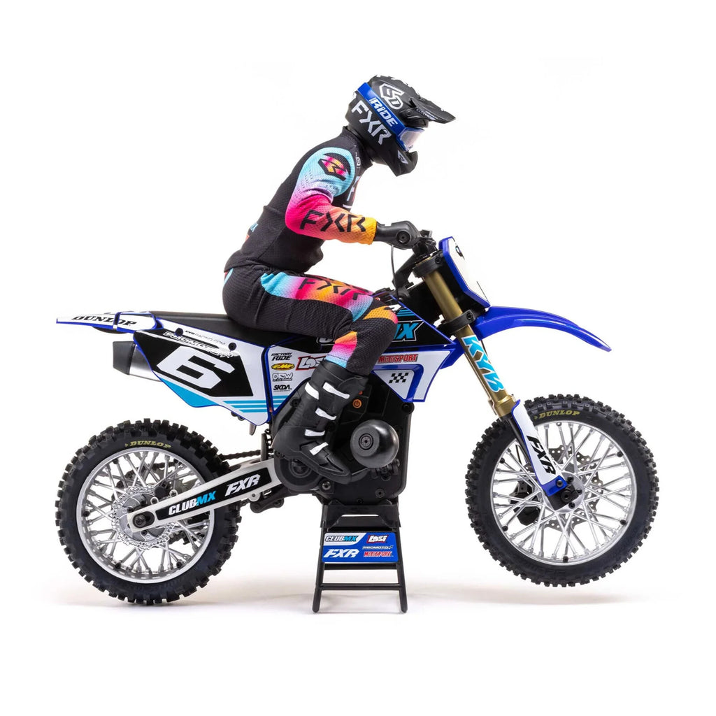 Losi Promoto-MX RTR 1/4 Brushless Dirt Bike (FXR) w/2.4GHz DX3PM Radio & MS6X Sy