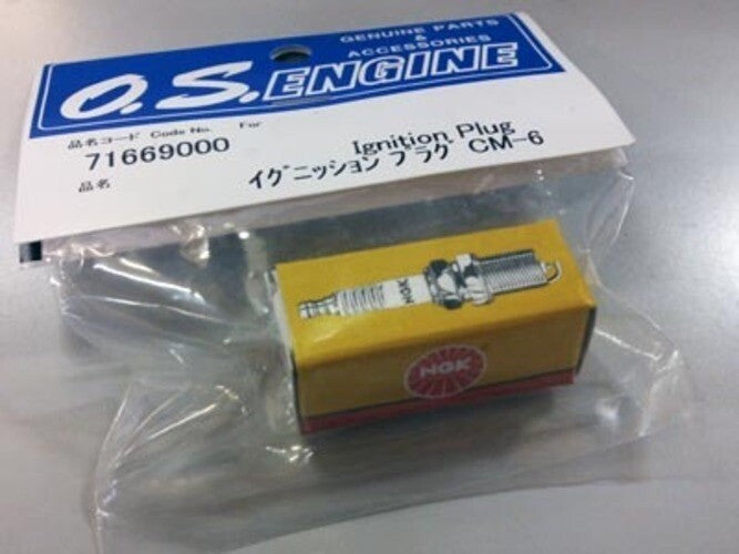 OS Gas Engines Spark Plug CM6 GT-55 GT22 GT-22 GT15 GT 15 OSMG7902  71669000