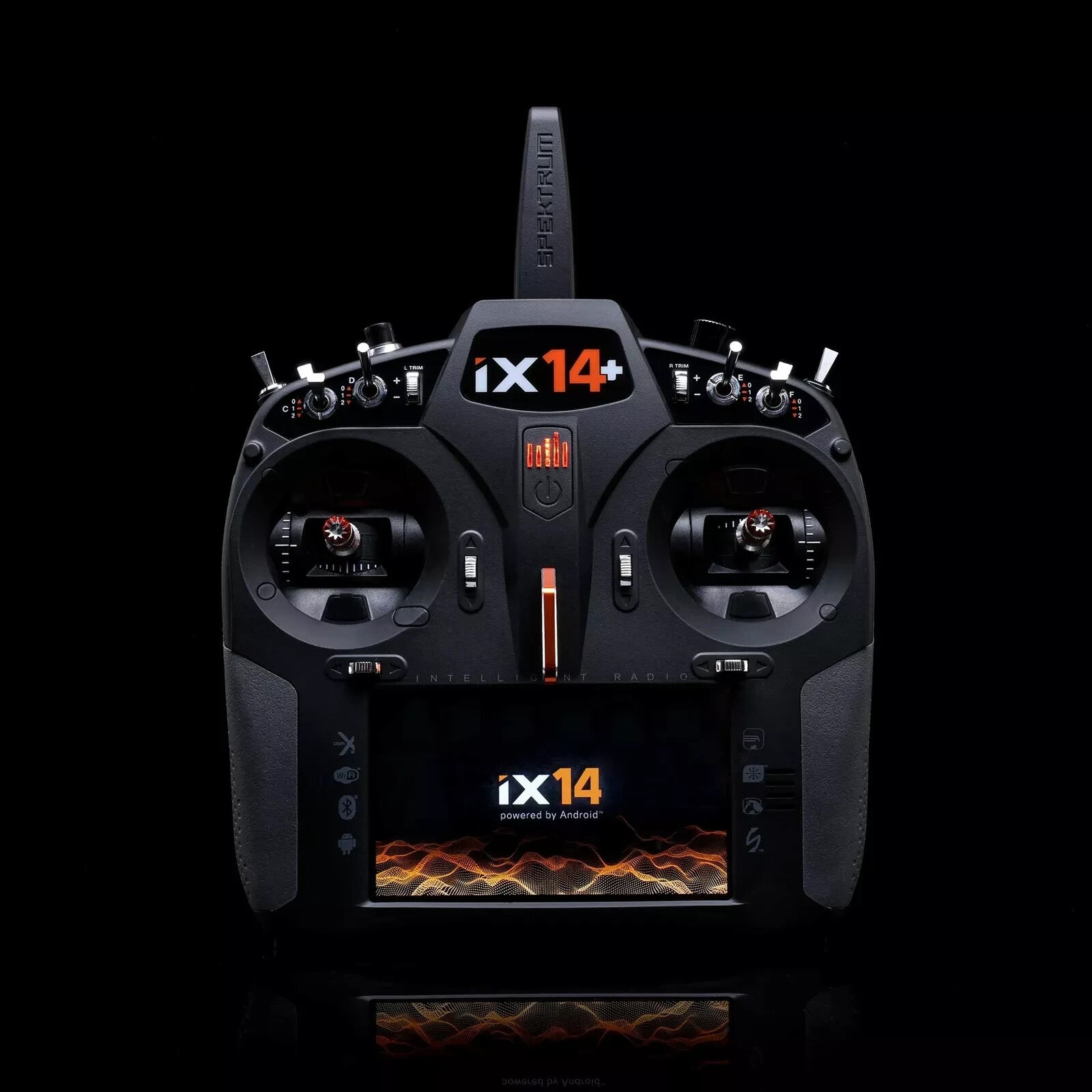 Spektrum iX14+ 14 Plus Channel DSMX RC Remote Control Transmitter Only SPMR14010