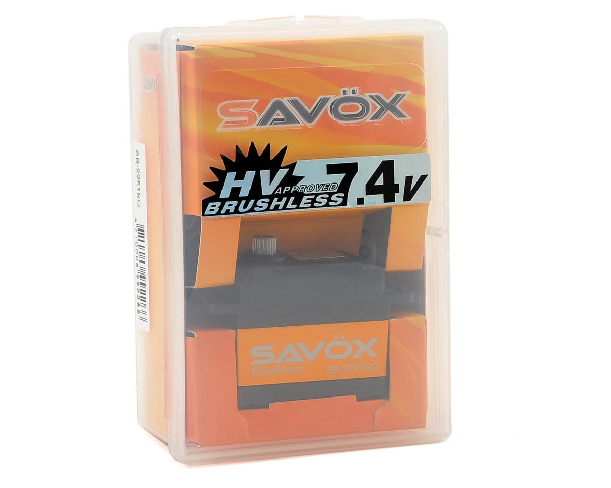 Savox SB-2251SG 2251SG Standard Brushless Steel Gear Digital RC Car Truck Servo