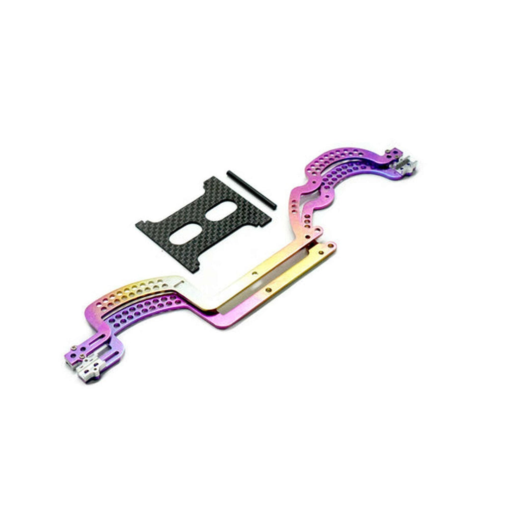 FURITEK Grasshopper Titanium Frame Kit Rainbow Version For TRX4M FRU2286 FUR2286