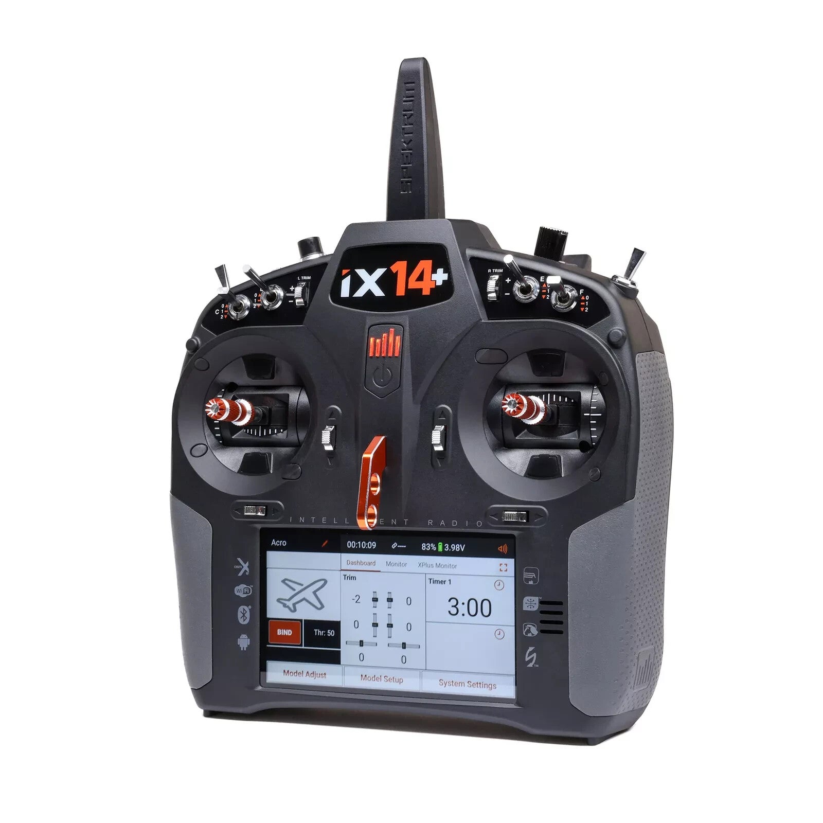 Spektrum iX14+ 14 Plus Channel DSMX RC Remote Control Transmitter Only SPMR14010