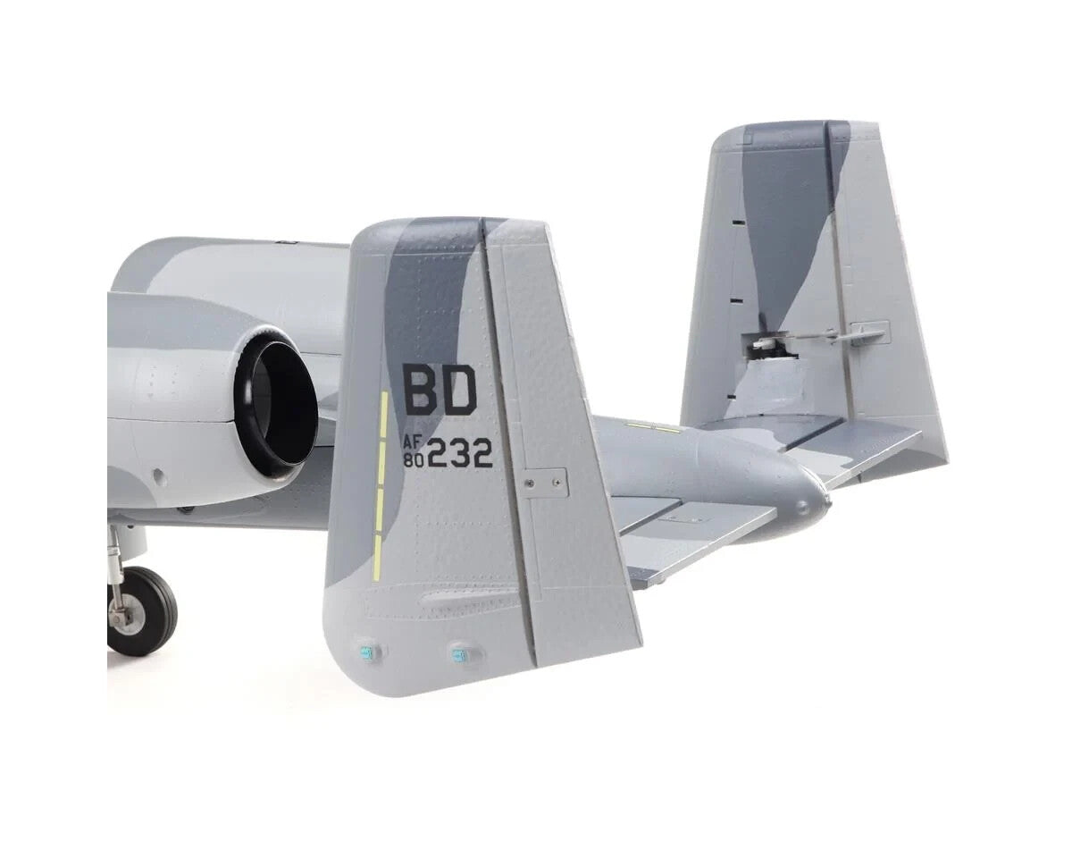 E-flite A-10 A10 Thunderbolt II Twin 64mm EDF BNF Basic Electric Jet Airplane