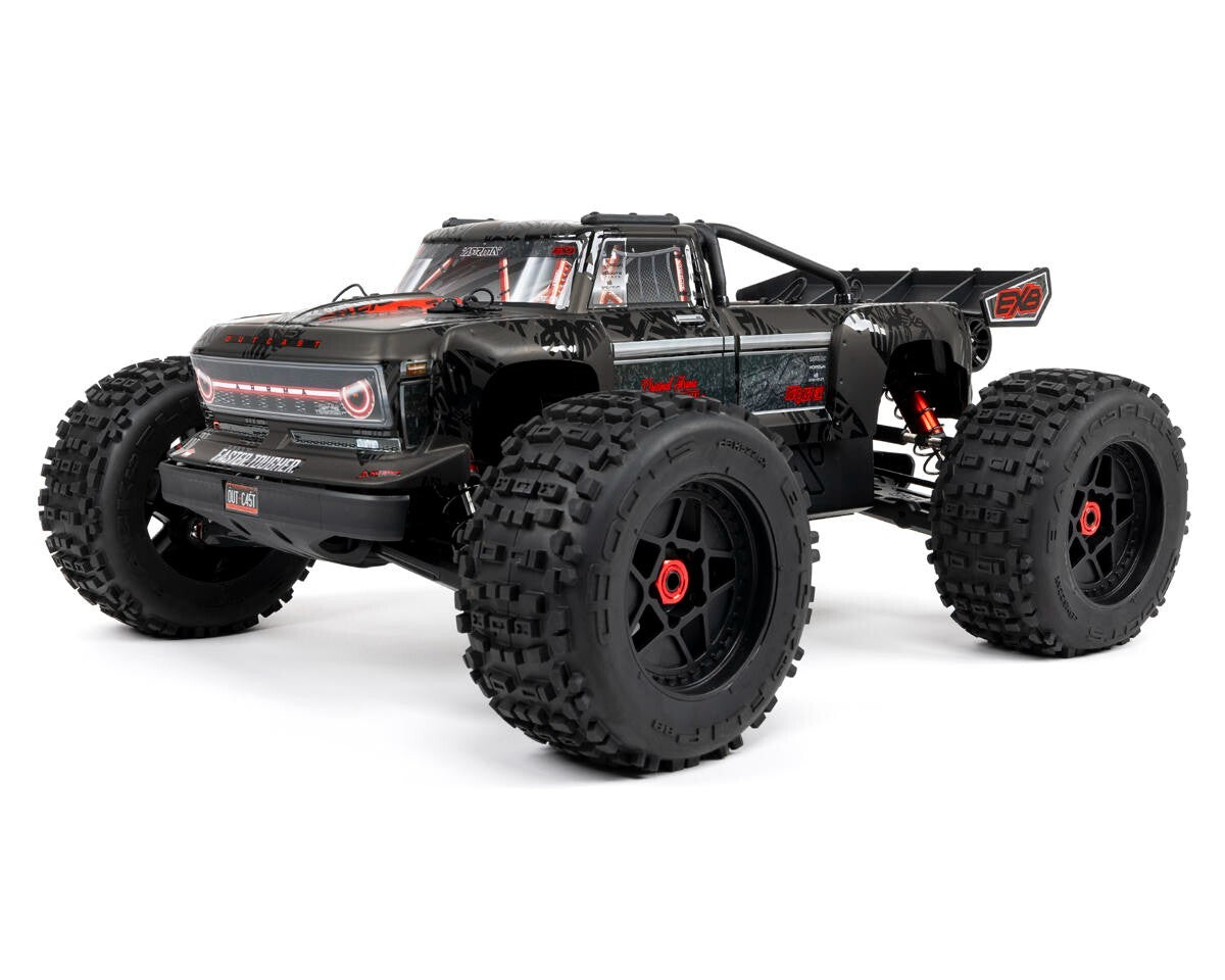 Arrma Outcast 8S BLX EXB Brushless RTR 1/5 4WD Stunt Truck w/DX3 ARA5810V2T1