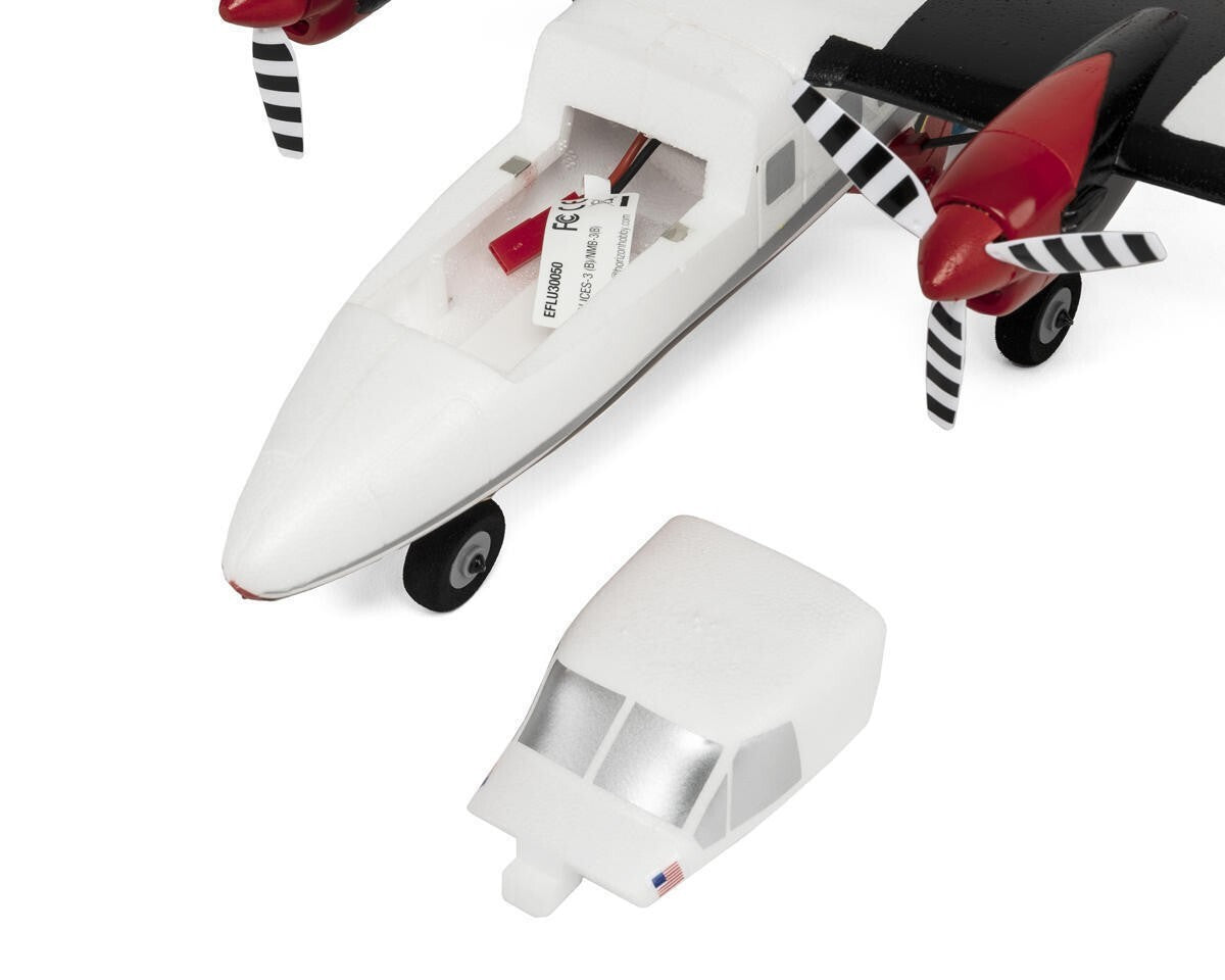 E-flite EFlite UMX Twin Otter BNF Basic RC Electric Airplane EFLU30050