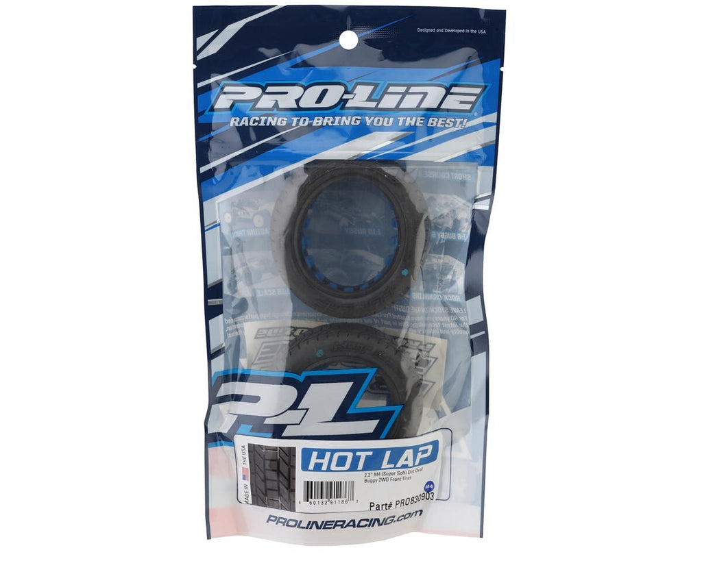 Pro-Line Proline Hot Lap Dirt Oval 2.2" 2WD Front Buggy Tires (2) (M4) PRO830903