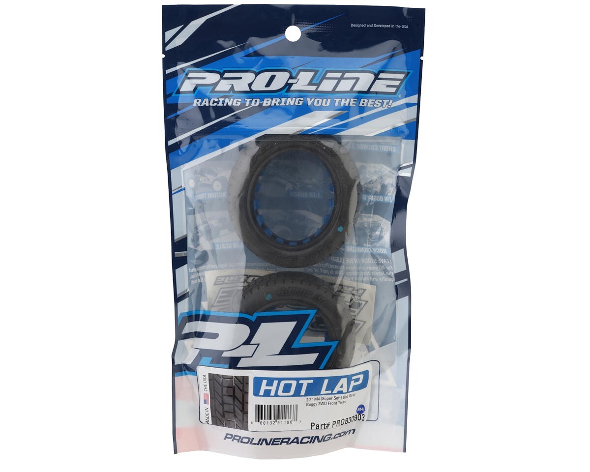 Pro-Line Proline Hot Lap Dirt Oval 2.2" 2WD Front Buggy Tires (2) (M4) PRO830903