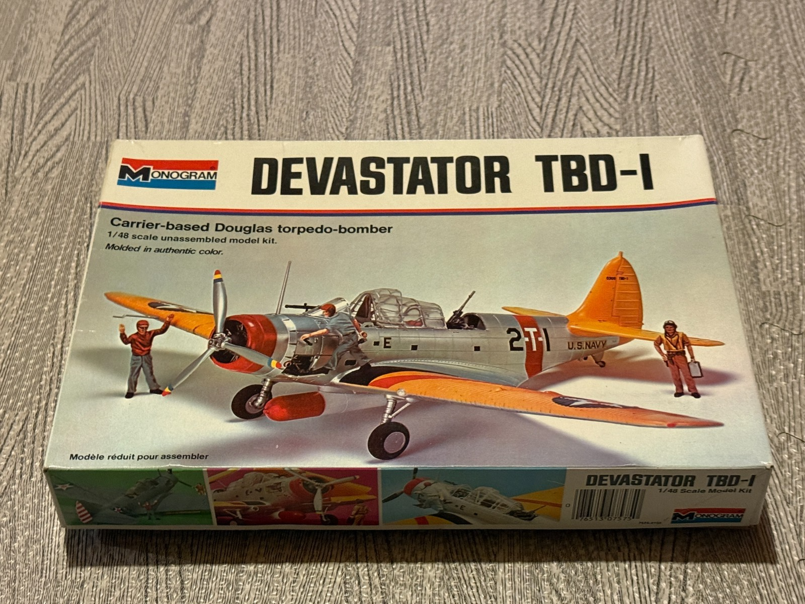 Monogram Devastator TBD-1 Carrier-Based Douglas Torpedo-Bomber Plastic Model Kit