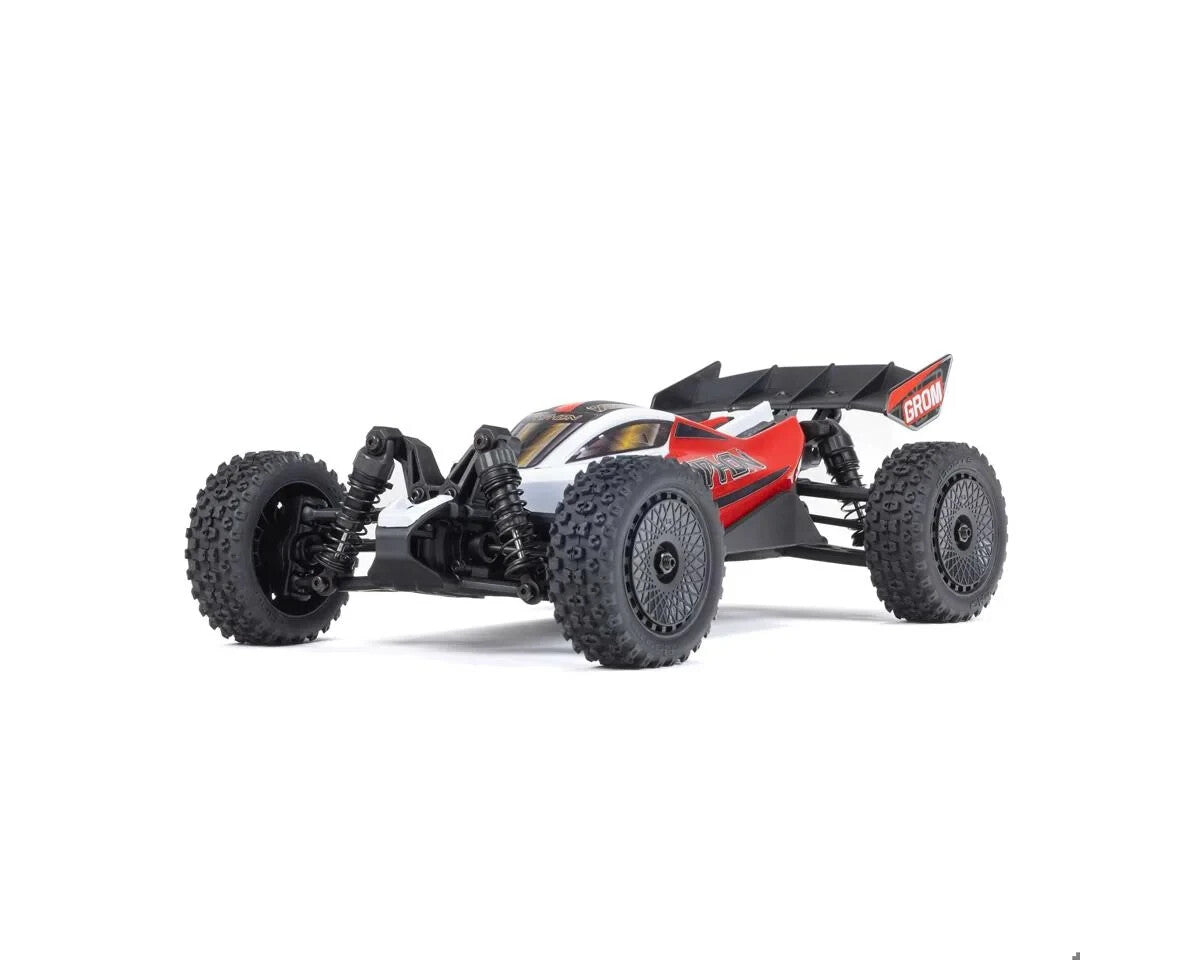 Arrma Typhon Grom MEGA 4WD 380 Brushed 1/18 Buggy RTR Red ARA2106T1