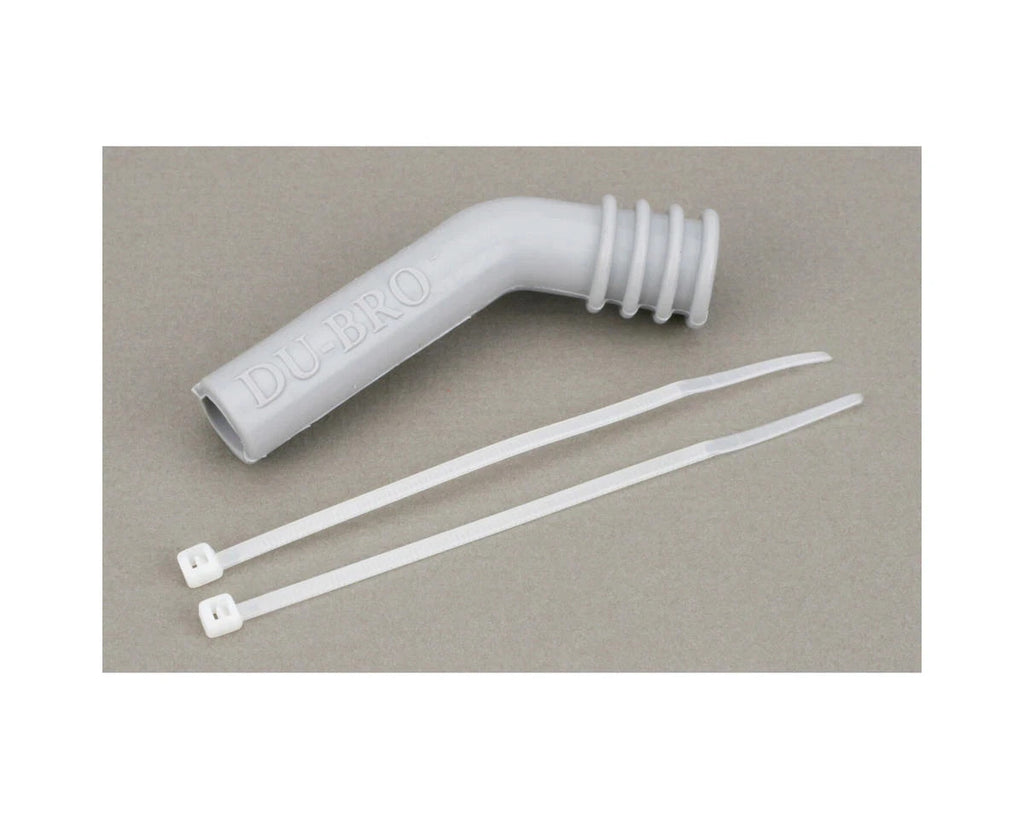 DuBro RC Remote Control Nitro Engine Exhaust Deflector .35 to .91 Engines DUB697