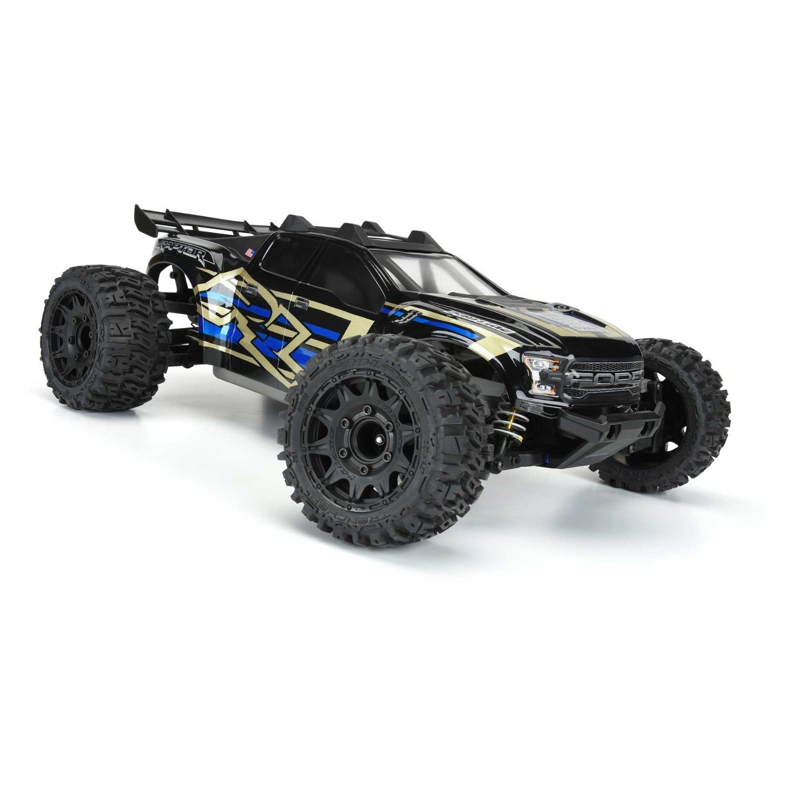 Proline 1/10 PreCut 2017 Ford F150 Raptor Clear Body Rustler PRO352817 352817