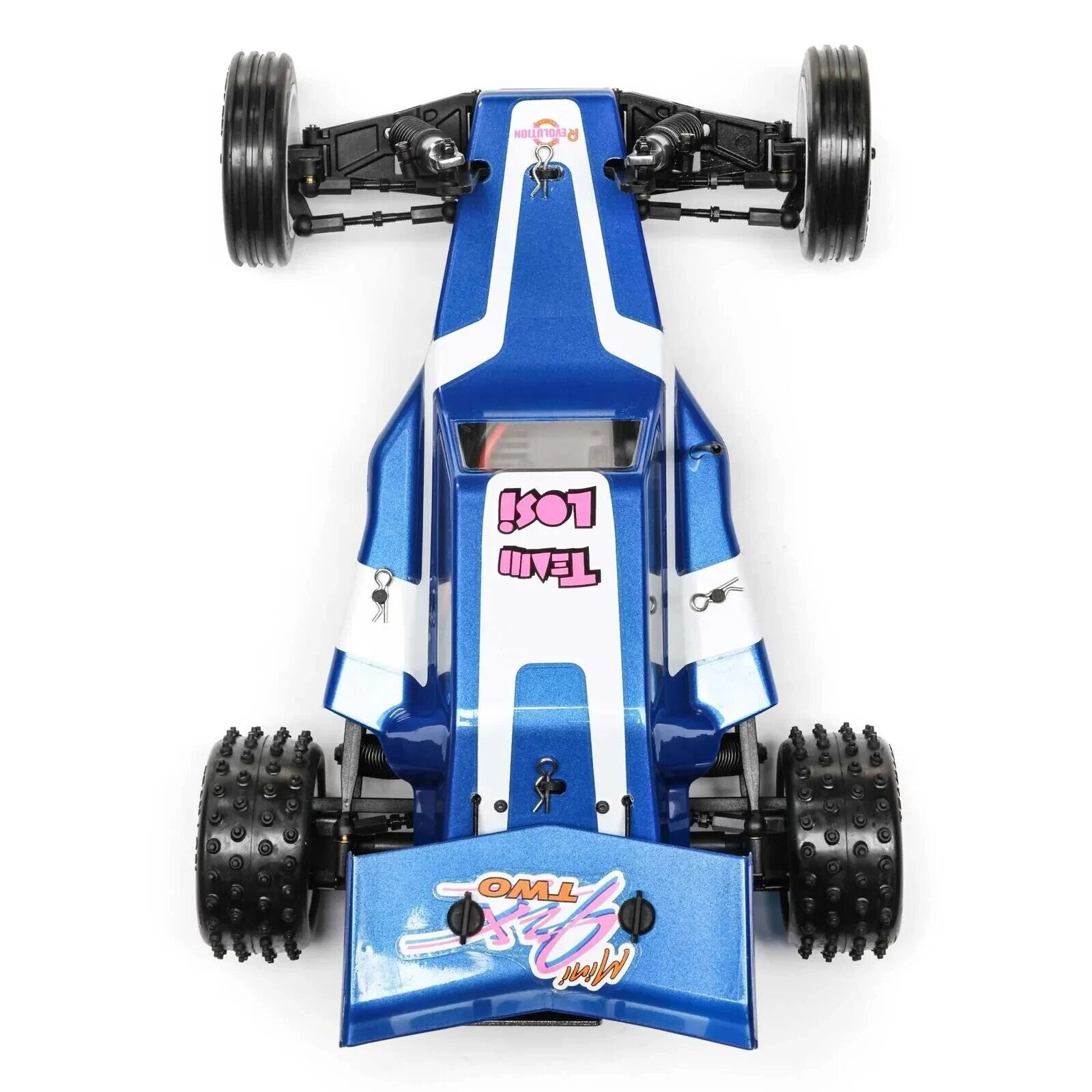 Losi JRX2 1/16 Scale RTR Ready To Run RC Remote Control Buggy Blue LOS01020T2