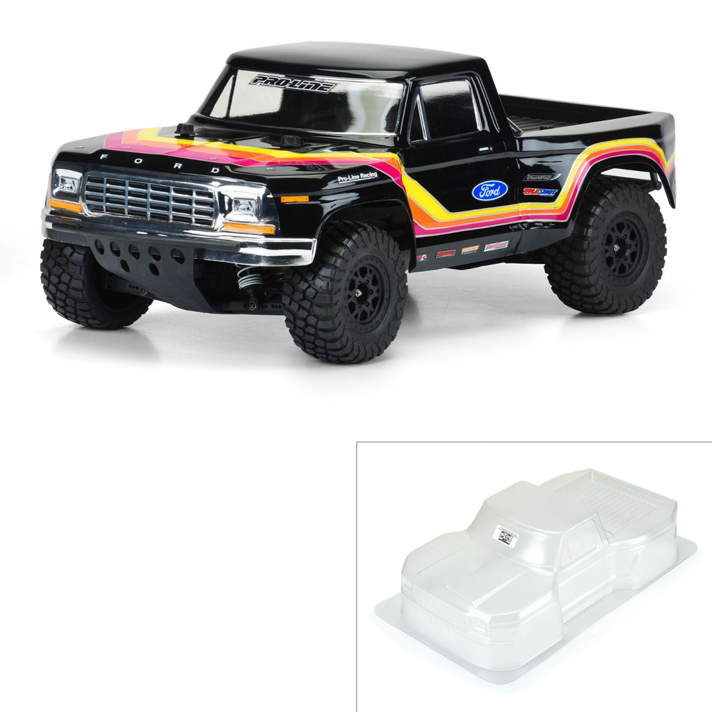 Pro-Line Racing 1979 Ford F-150 Race Truck Clear Body for SC PRO351900 Car/Truck