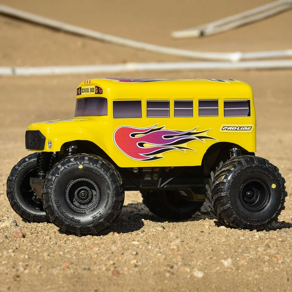 Pro-Line PRO368817 1/16 Pre-Cut (School Bus) Clear Body for ARRMA GORGON GROM