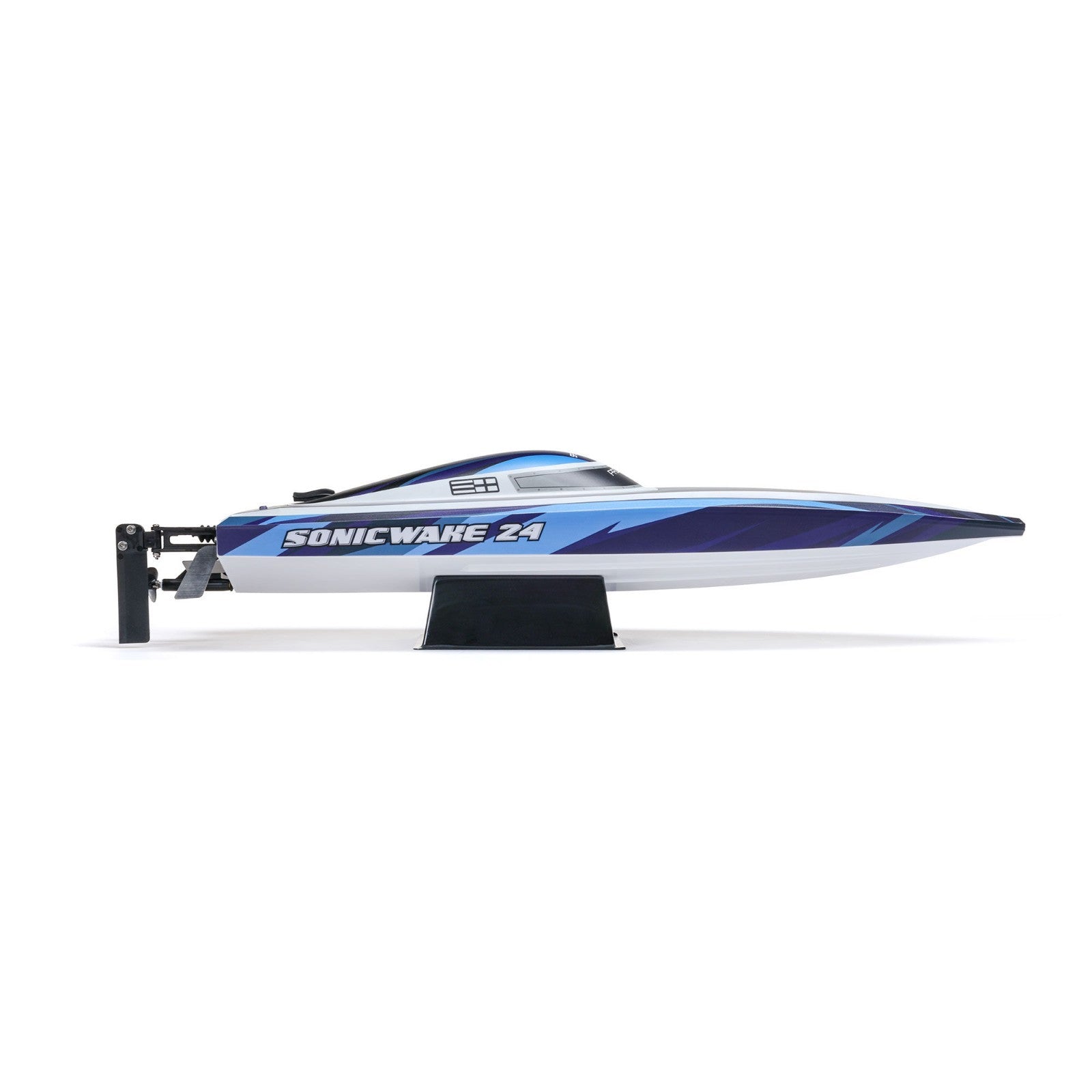 Sonicwake 24" Self-Righting Brushless Deep-V RTR (With Battery & Charger), Blue