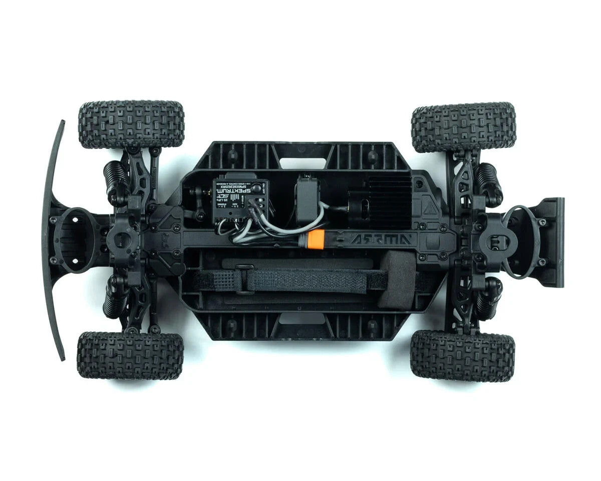 Arrma Mojave Grom MEGA 4WD 380 Brushed 1/18 Electric Desert Truck RTR Blue/White