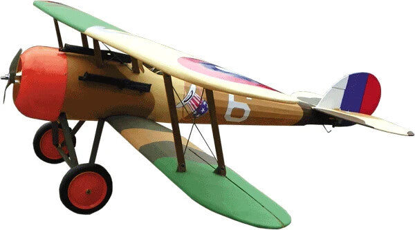 Balsa USA 1/6 Scale Nieuport 28c-1 Remote Control Balsa Wood Airplane Kit #425