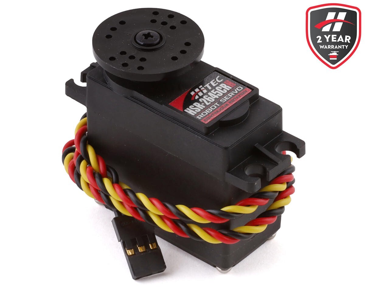 Hitec HSR-2645CR Wide Volt Digital Continuous Rotation Robot Servo HRC32645H