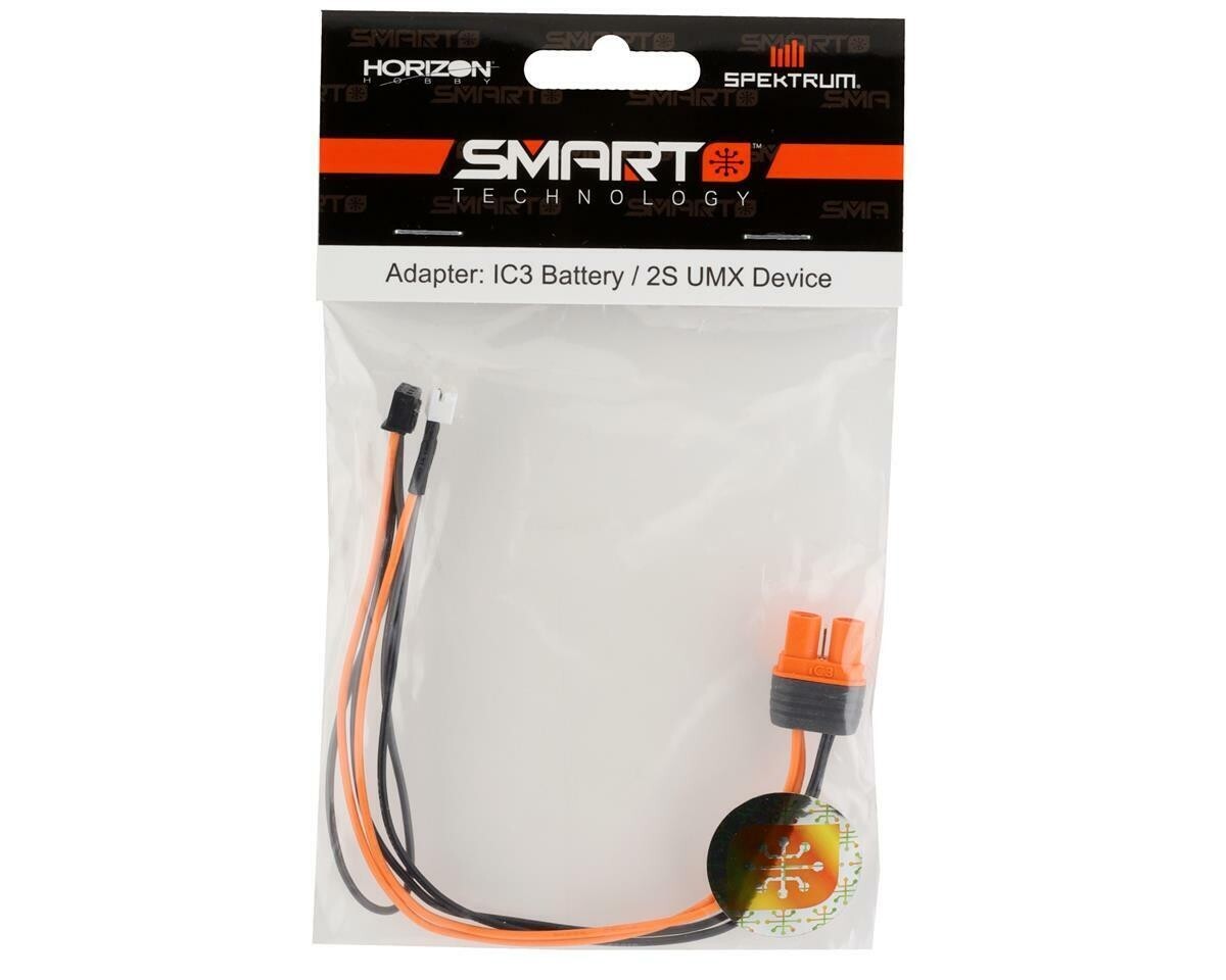 Spektrum RC Charge Lead Adapter IC3 Battery - JST-PH Device w/JST-XH Balance UMX