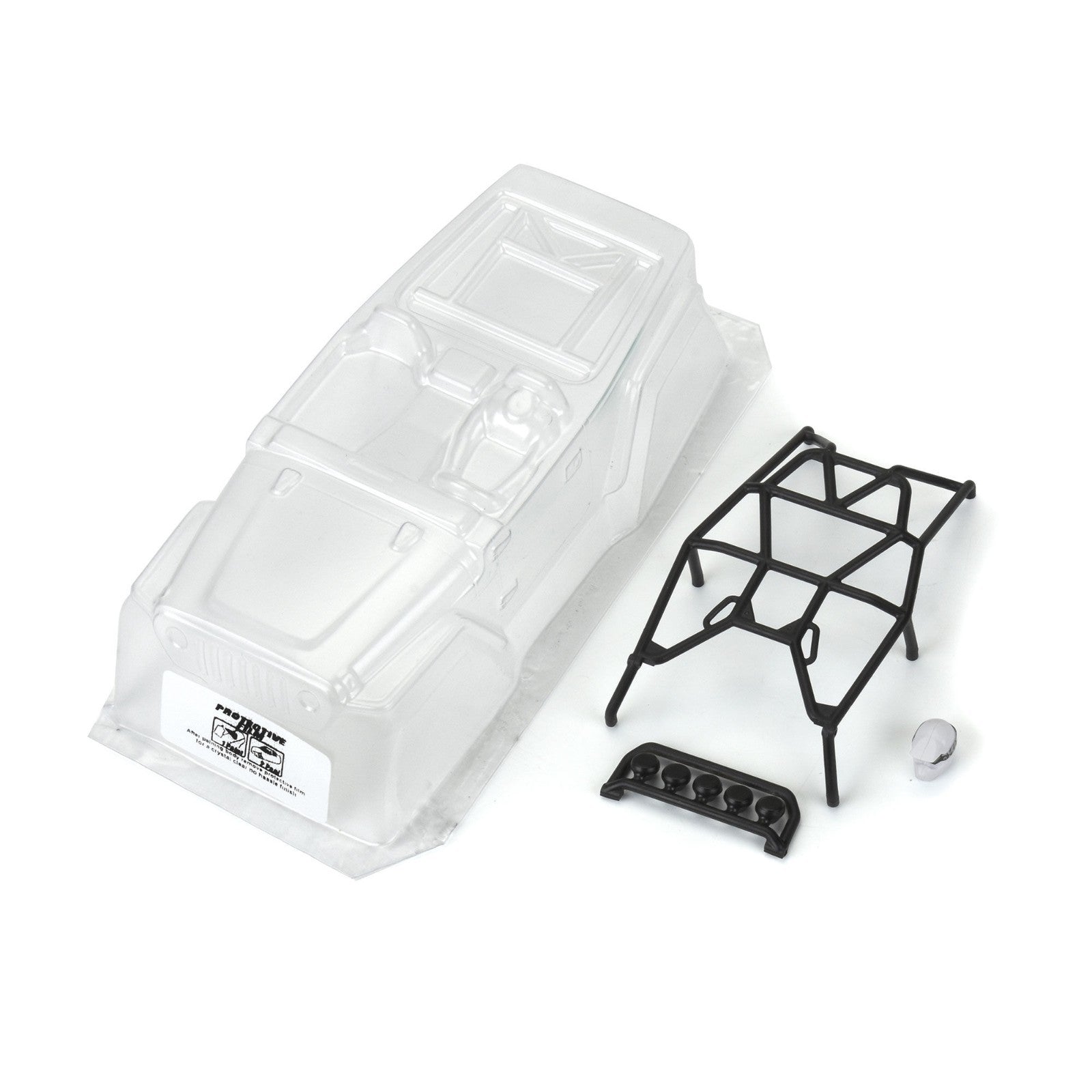 1/24 2004 Jeep LJ Clear Body/Trail Cage: SCX24 PRO366400 Pro-Line