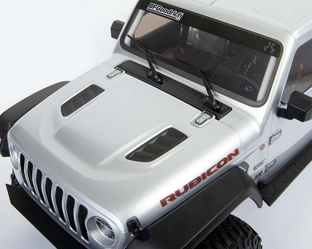 Axial SCX6 Jeep JLU Wrangler 1/6 4WD RTR Electric Rock Crawler Silver AXI05000T2