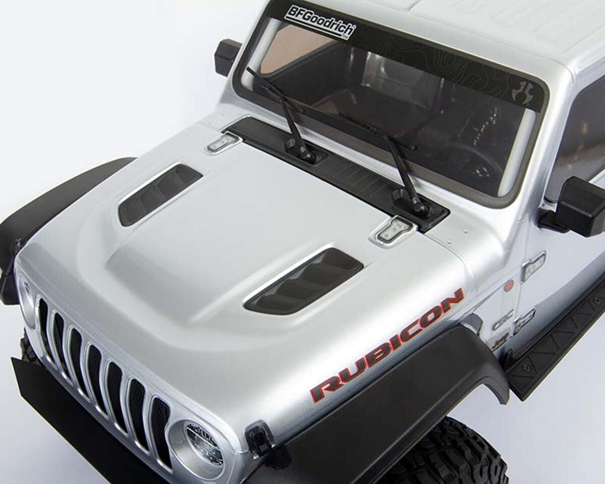 Axial SCX6 Jeep JLU Wrangler 1/6 4WD RTR Electric Rock Crawler Silver AXI05000T2
