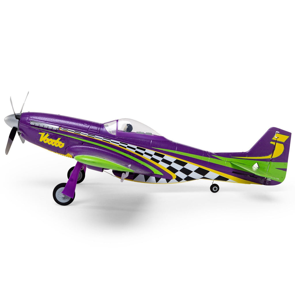 E-flite EFlite UMX P-51 P51 Voodoo BNF Bind in Fly Electric RC Airplane EFLU4350