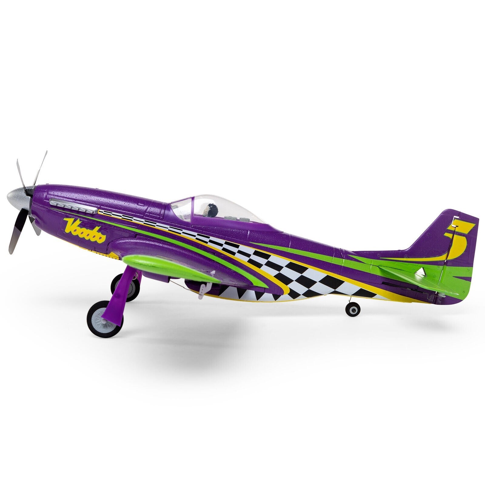 E-flite EFlite UMX P-51 P51 Voodoo BNF Bind in Fly Electric RC Airplane EFLU4350
