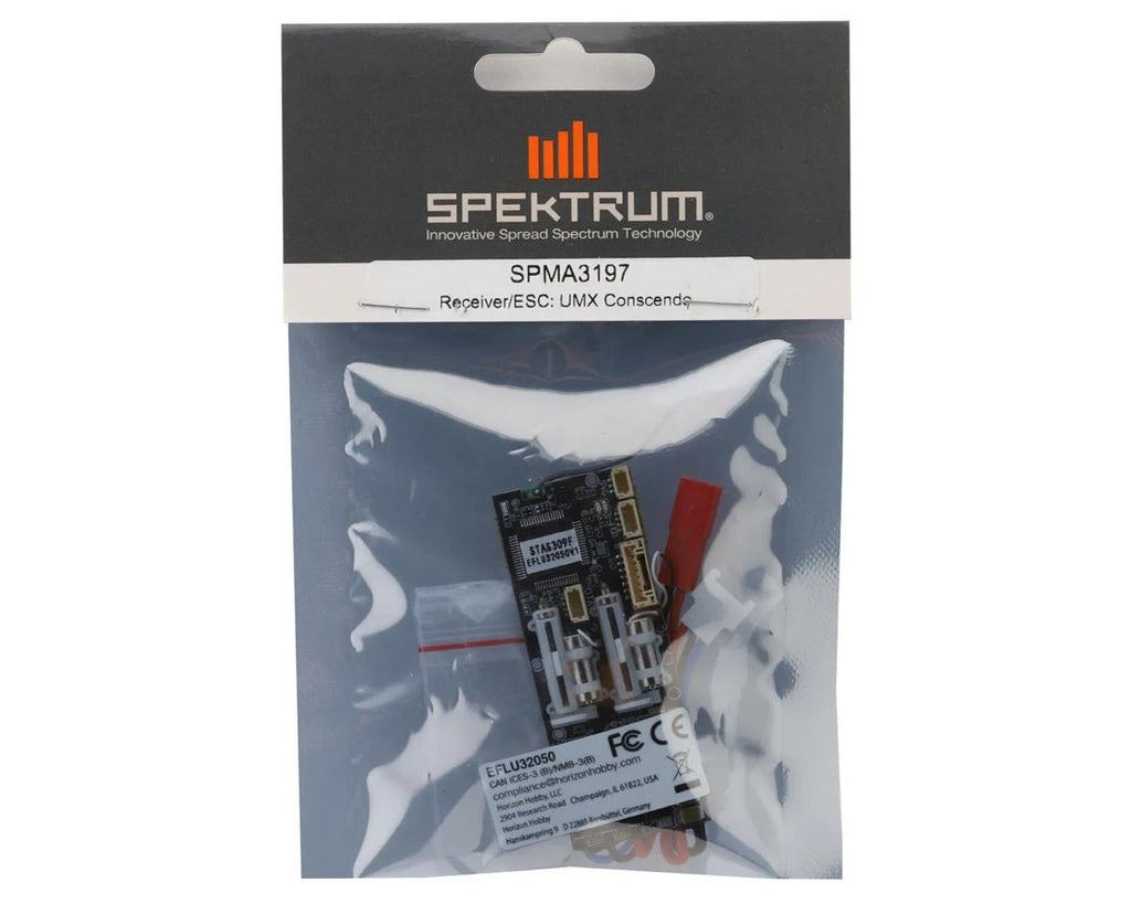 Spektrum Receiver / ESC Eflite UMX Conscendo Glider Replacement Board SPMA3197