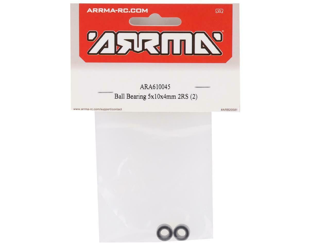 Arrma 5x10x4mm Ball Bearing (2) ARA610045 610045 : Typhon 3S BLX RC Buggy