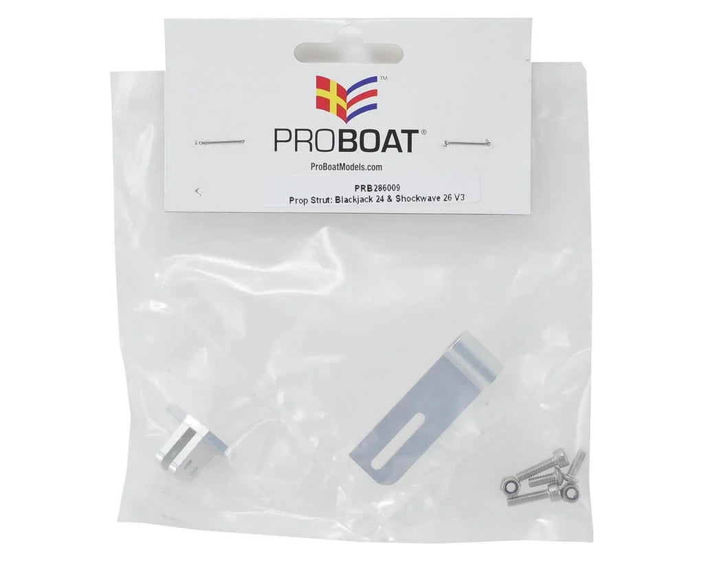 Pro Boat ProBoat RC Replacement Prop Strut PRB286009 Black Jack 24 Shockwave 26