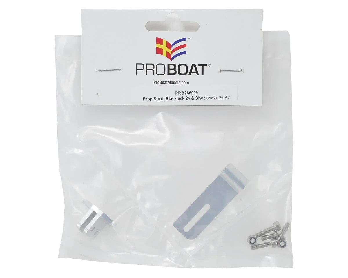 Pro Boat ProBoat RC Replacement Prop Strut PRB286009 Black Jack 24 Shockwave 26
