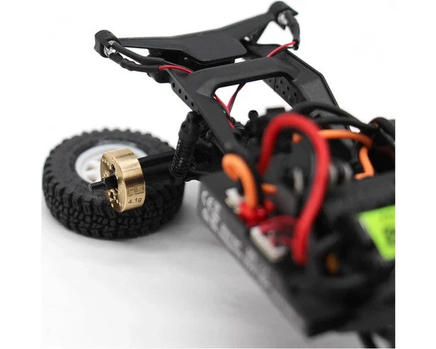 SXTY22H - Brass Rear Hub 4.1g SCX30